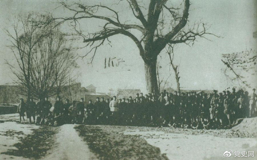 1935年8月6日，中央紅軍改稱為紅一方面軍。圖為紅一方面軍一部。